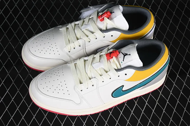 All categories Air Jordan Jordan series basketball shoes Air Jordan 1 Low Air Jordan 1 Low AJ1 Joe 1 mandarin duck color low-top cultural and leisure sports sneakers HV4511-133